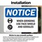 Signmission 3.5 in Height, 5 in Width, Vinyl Decal, Rectangle OS-2PACK-NS-D-35-L-19046 - alternate 5